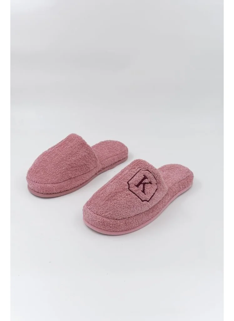 Ender Home K Letter Towel Bathroom Home Hotel Maternity Slippers Thick Sole Slippers