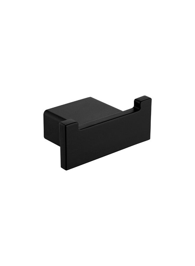 SUS304 الفولاذ المقاوم للصدأ منشفة الحمام الأسود هوك شماعات - Image 1