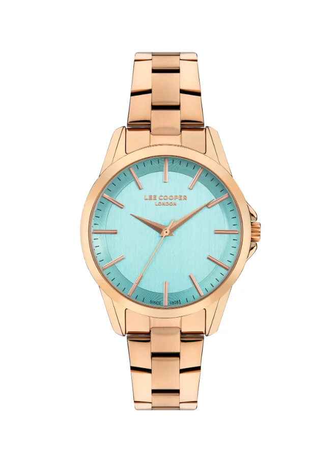 لي كوبر Lee Cooper Women 's Blue Dial Analog watch - LC07923.490