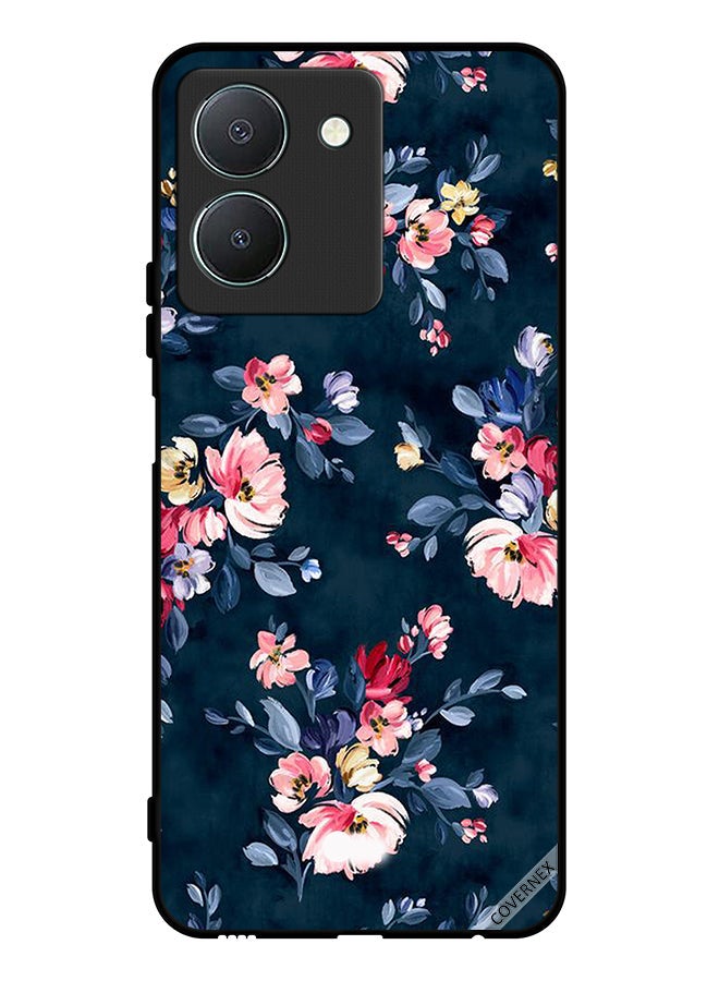 Covernex Protective Case Cover For Vivo Y36 4G Hand Painted Flowers - Image 1