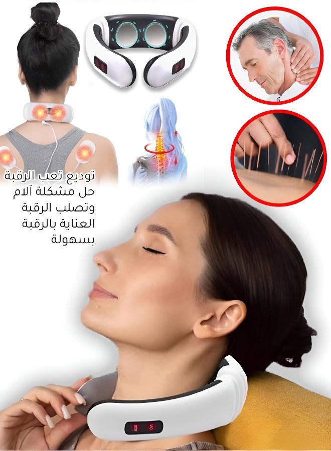 Electric U-Shape Neck and Shoulder Massager with Heat - Image 4