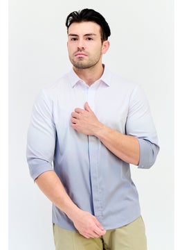SELECTED Men Regular Fit Elbow Sleeves Two Tone Casual Shirt, Multicolor  - Image 1
