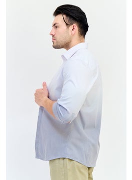 SELECTED Men Regular Fit Elbow Sleeves Two Tone Casual Shirt, Multicolor  - Image 2