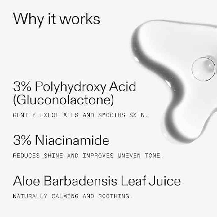 The Inkey List PHA Toner 100ml, Locks in Moisture, Improves Skin Texture, Fragrance Free, Suitable for All Skin Types - Image 4