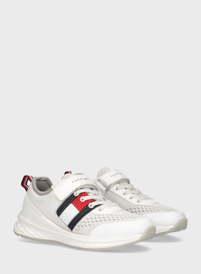 TOMMY HILFIGER Kids Lace Up Sneakers
