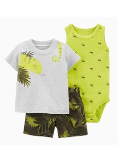 Spring and Summer Boys Climbing Clothes T-shirt Shorts Triangle Bodysuit Baby Boys Home Clothes 3-piece Set - pzsku/Z9545384AC27398DC6FDCZ/45/_/1722846476/68a1a3ff-5769-492d-bc56-1a458b25ee1b