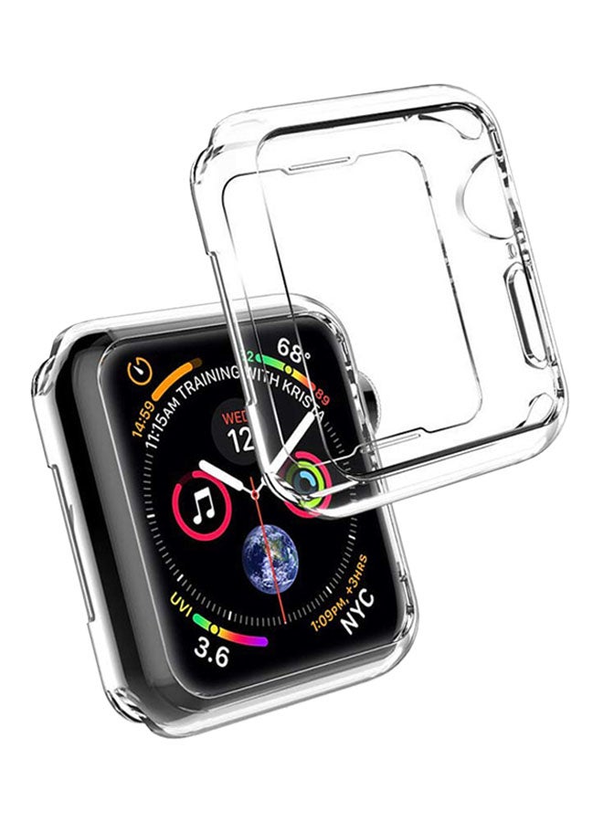 Protective Case Cover For Apple Watch Series 4/5 40 mm Clear - Image 1