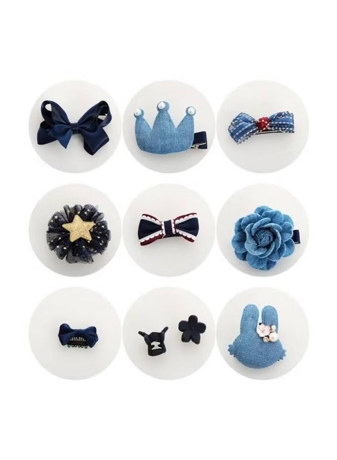 أوريتي مجموعة غطاء رأس مكونة من 10 قطع أزرق/أسود - Image 4