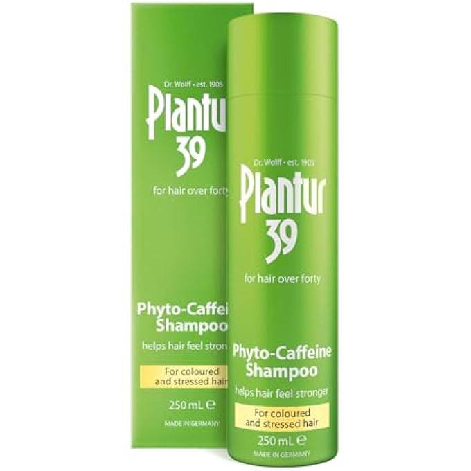 Plantur 39 PHYTO-CAFFEINE SHAMPOO FOR WOMEN 40+, COLOURED AND STRESSED HAIR, 250ML  PREVENTS MENOPAUSAL HAIR LOSS, RESTORES SHINE, REPAIRS DAMAGED HAIR STRUCTURE, PROTECTS FROM ENVIRONMENTAL DAMAGE - Image 2