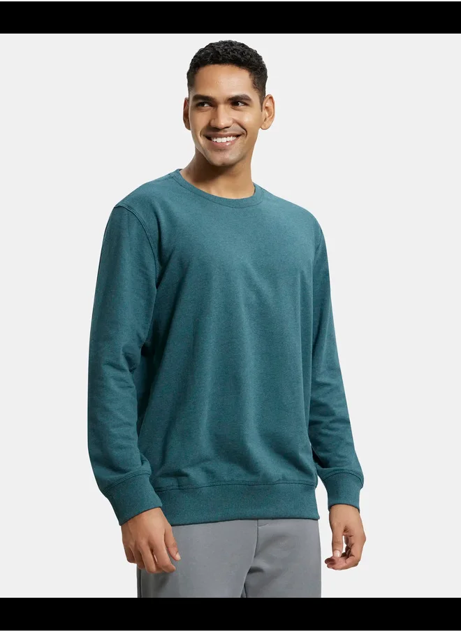 JOCKEY Jockey 2716 Super Combed Cotton French Terry Fabric Round Neck Full Sleeves Men's Sweatshirt