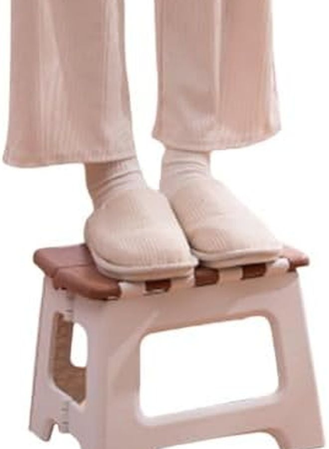 Green Folding Step Stool for Safe Access to Hard Reach Areas Home or Office - Image 4
