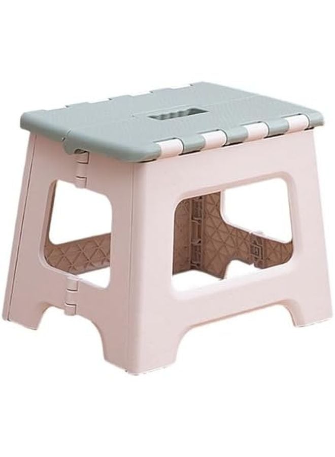 Green Folding Step Stool for Safe Access to Hard Reach Areas Home or Office - Image 5