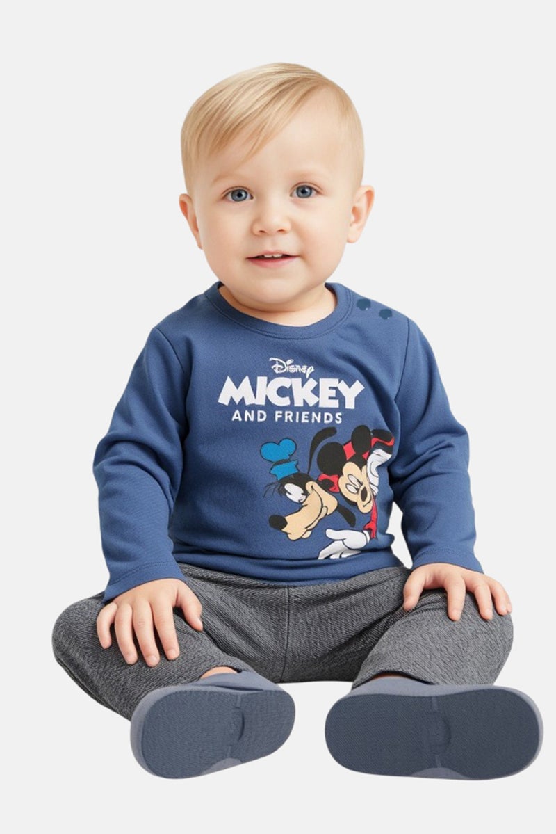 Sinsay تي شيرت طويل الأكمام بطبعة جرافيك للأولاد من سينساي × ديزني، متعدد الألوان - Image 1