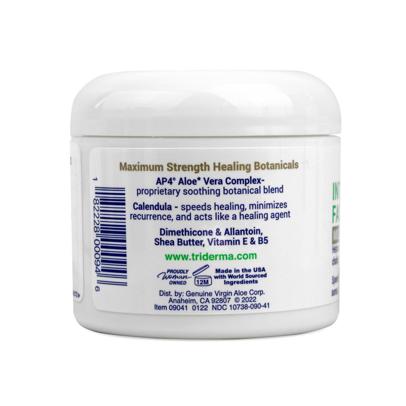 TriDerma Intense Fast Healing Cream, Decreases Healing Time for Minor Irritations, Rashes, Scrapes, Cuts 4 Ounces - Image 5