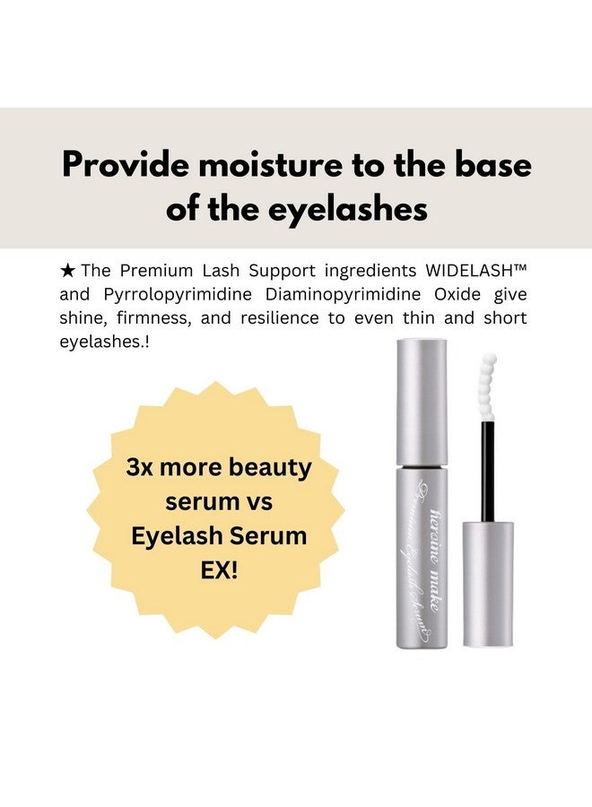 Heroine Make HEROINE MAKE by KISSME Eyelash Primer Serum Premium EX, Nourishing Lash Primer for Eyelashes, Strengthening & Conditioning Treatment, 5.5g / 0.2 Fl Oz  - Image 5