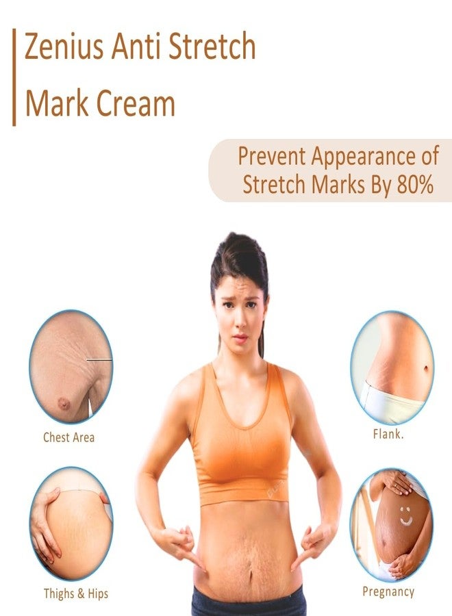 Zenius Stretch Mark Cream For Pregnancy, Stretch Mark Cream During Pregnancy, Stretch Mark Removal Cream After Pregnancy 50g For Women (Pack of 1) - Image 4