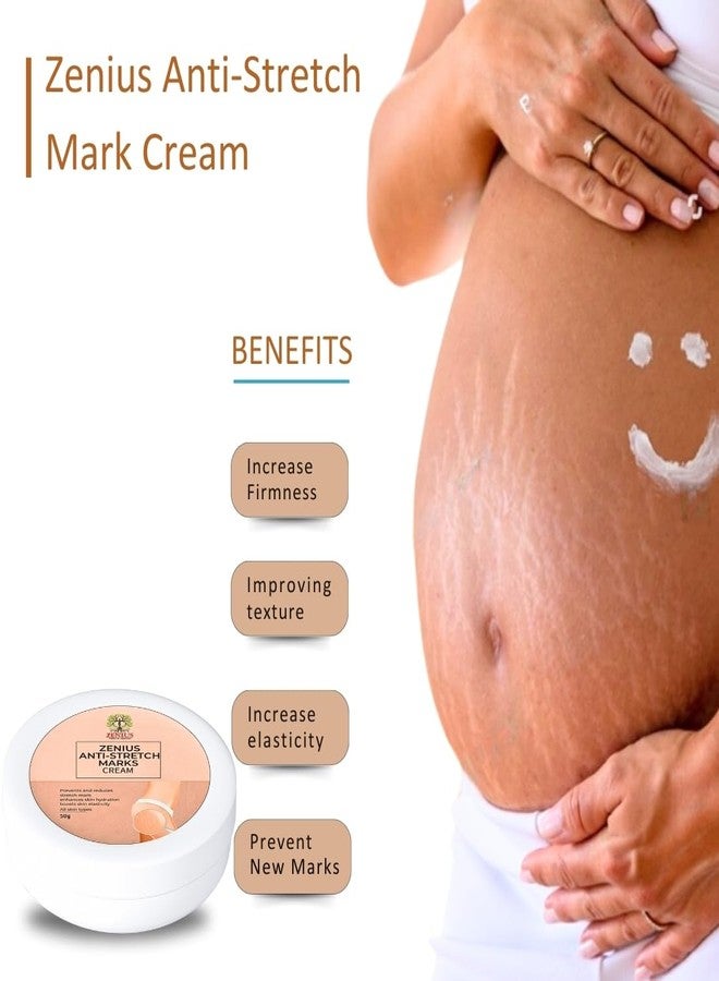 Zenius Stretch Mark Cream For Pregnancy, Stretch Mark Cream During Pregnancy, Stretch Mark Removal Cream After Pregnancy 50g For Women (Pack of 1) - Image 3