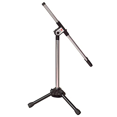 kh Iron Base Tripod Universal Microphone Suspension Boom Scissor Arm Stand Small Mike Stand (Type II) - Image 1