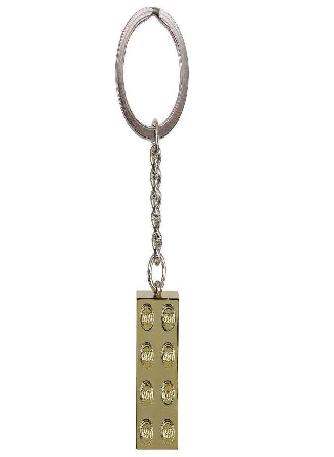 LEGO Lego Gold 2x4 Stud Key Chain  - Image 3