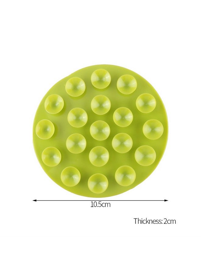 GLOGLOW (عبوة من 2) أدوات مائدة إبداعية للأطفال مصاصة سحرية للأطفال مصاصة مزدوجة الجوانب حصيرة مضادة للانزلاق صحن وعاء أدوات مائدة حصيرة (وردي) - Image 4