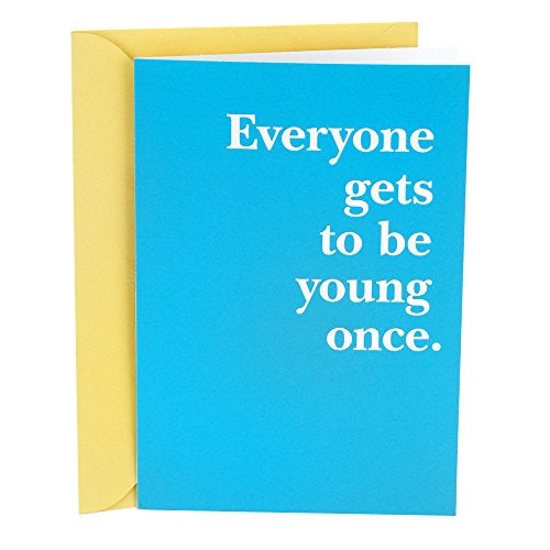 Hallmark Shoebox Funny Birthday Card (Young Once) - Image 1