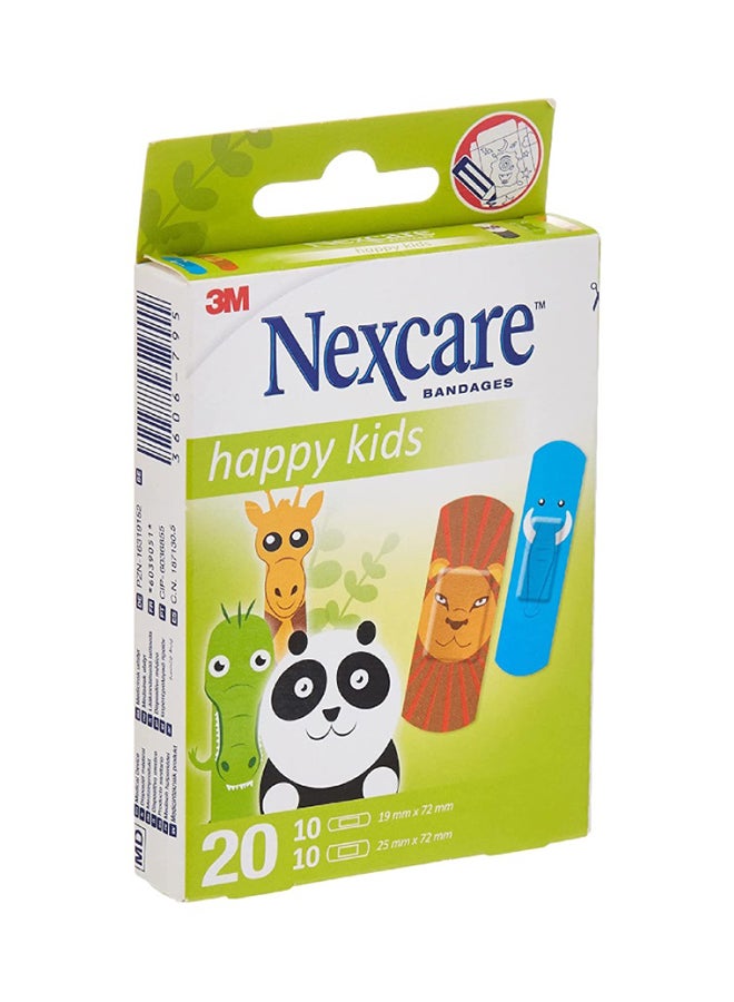Nexcare Animals 20Assor Multil