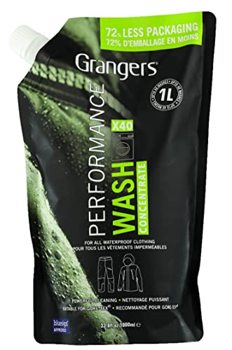Grangers Performance Wash/Detergent for Outerwear and Performance Clothing (40 Washes), 33 oz - Image 1