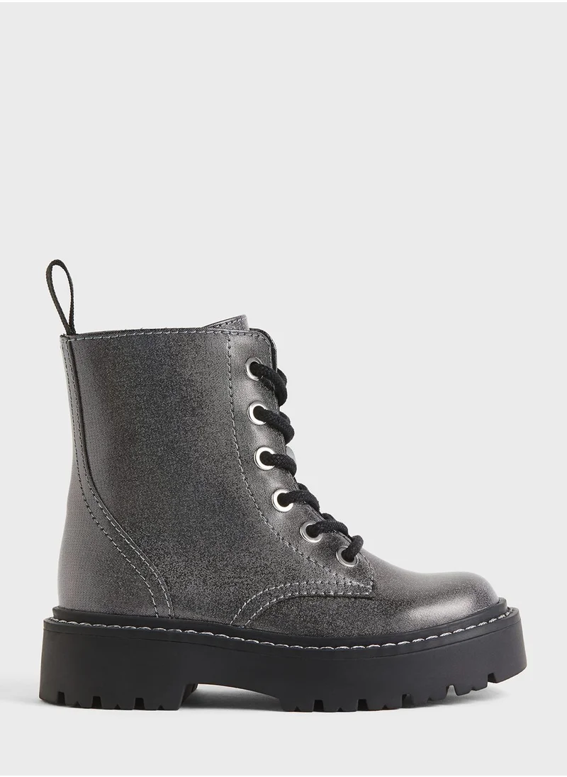 اتش اند ام Kids Lace Up Boots
