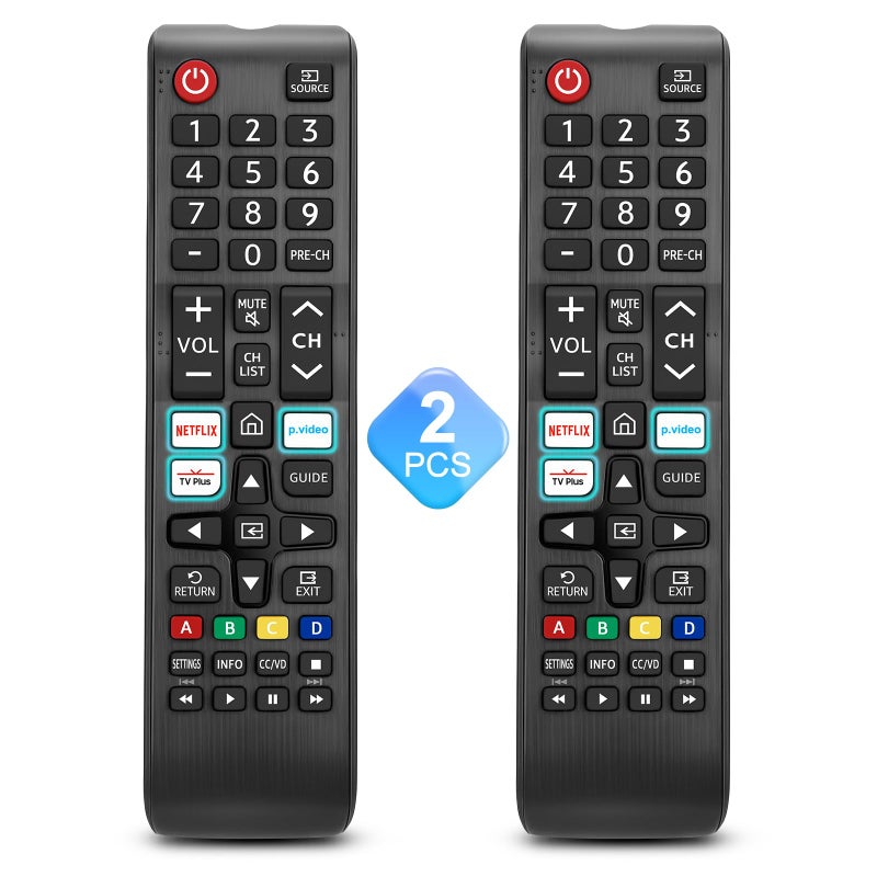 ENJOYLink ã€Pack of 2ã€‘ Universal for Samsung-TV-Remote-Control Replacement,Compatible with All Samsung Smart Frame QLED LED 7 Series TVs - Image 1