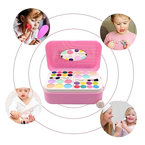 Magicwand® All-in-One Trolley Type Water Removable Real Cosmetics & Make-up Kit for Girls【Non-Toxic & Not Tested on Animals】【Multi-Colored】【5 Yrs & Up】【1 Pc】 - Image 5