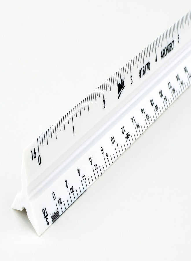 Helix - Aluminum Student Triangular Scale - Architectural Triangular Scale - Image 2
