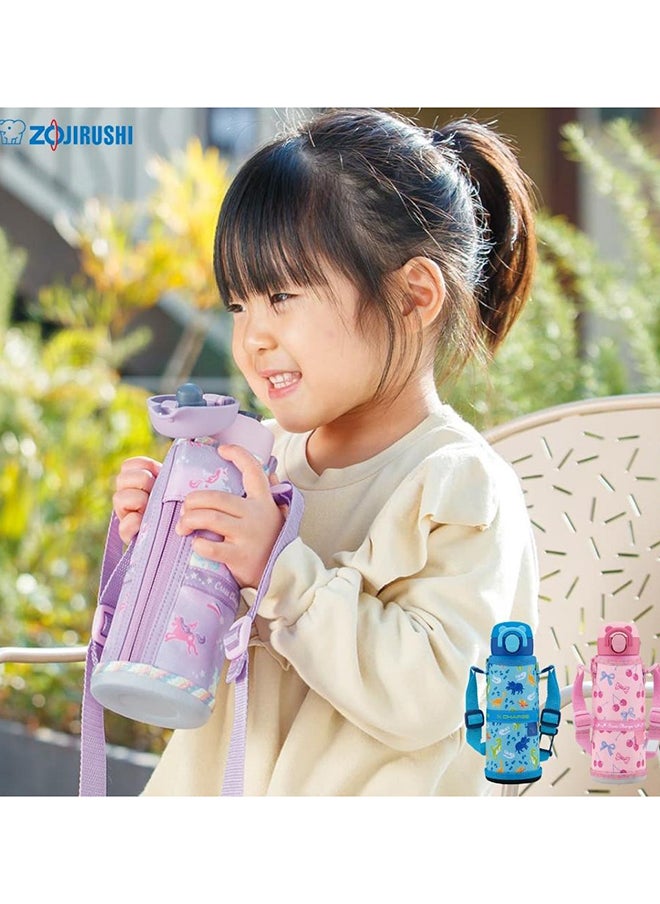 Zojirushi - Stainless Steel Vacuum Bottle, 0.48L, Unicorn Purple - Image 1