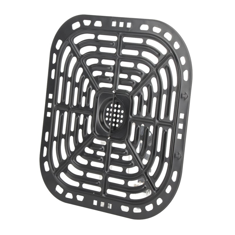 Fryer Replacement Grill Pan: 304 Stainless Steel Food Grade Material - Double Layer Non-Stick Coating FDA Compliant Crisper Plate with Handles for Healthy Home Cooking - Image 4