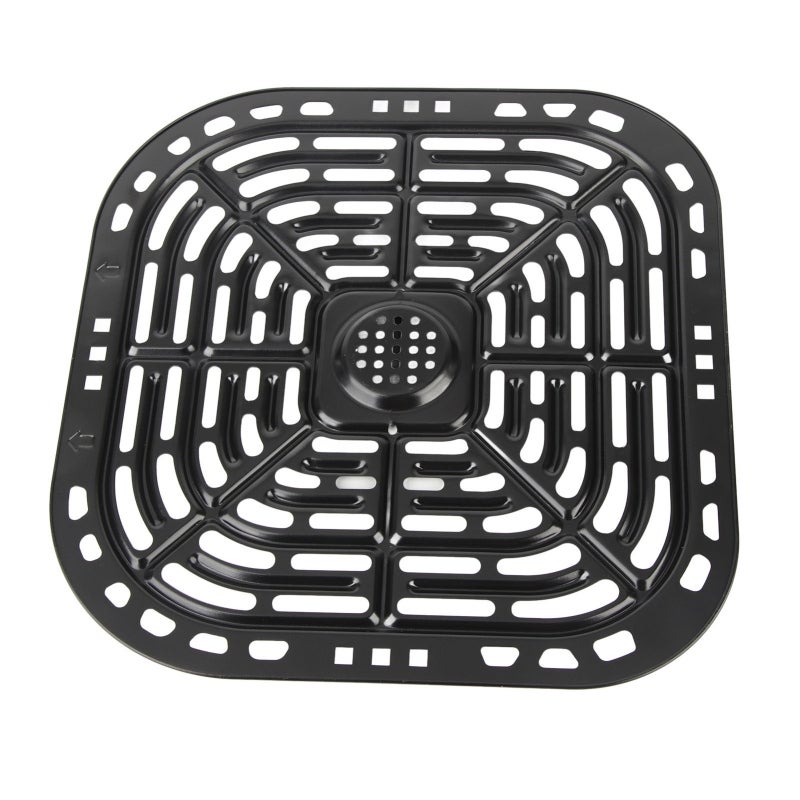 Fryer Replacement Grill Pan: 304 Stainless Steel Food Grade Material - Double Layer Non-Stick Coating FDA Compliant Crisper Plate with Handles for Healthy Home Cooking - Image 5