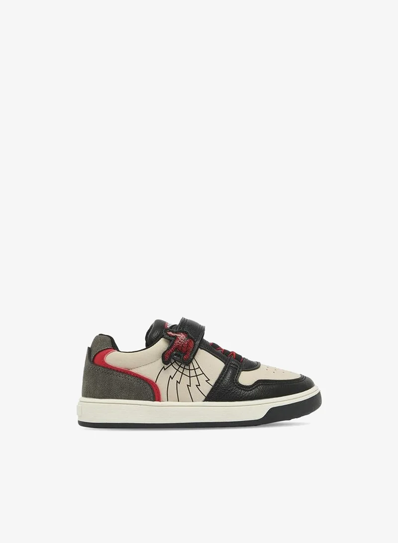 Marvel Boys Spider-Man Hook & Loop Ankle Sneakers