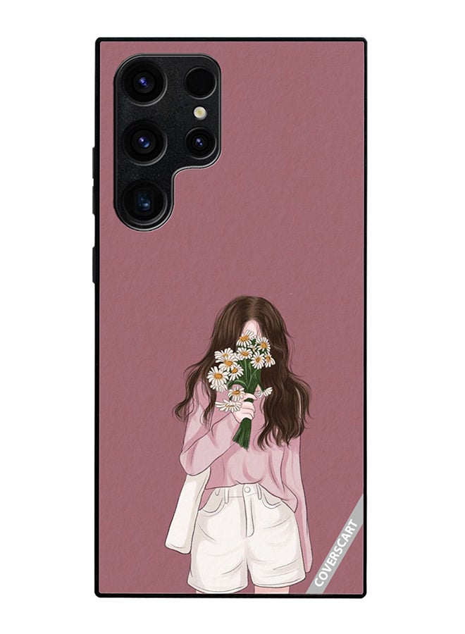 COVERSCART Protective Case Cover For Samsung Galaxy S25 Ultra Jenny Design Pink