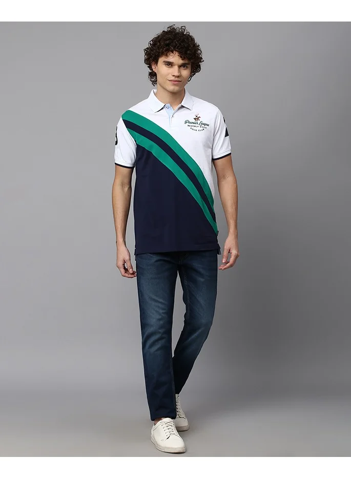 بيفرلي هيلز بولو كلوب Color Block Polo