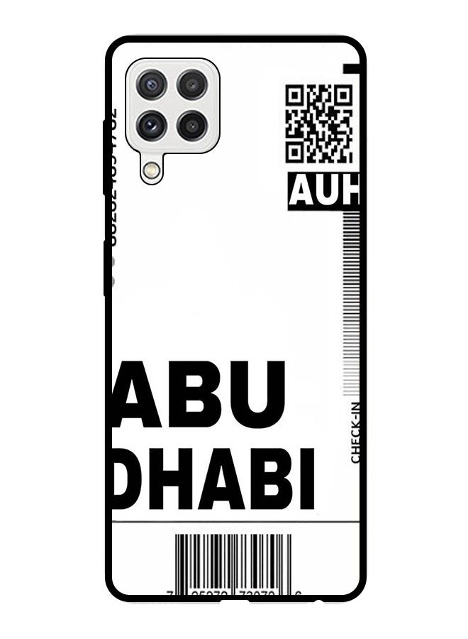 Theodor Protective Case Cover For Samsung Galaxy A22 AUH boarding pass - Image 1