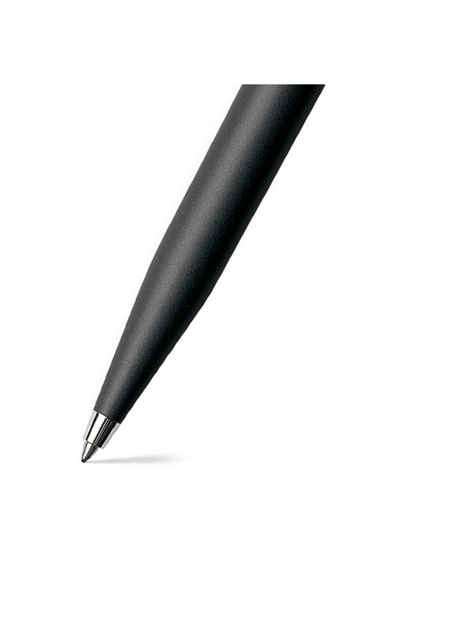 شيفر قلم حبر جاف Sheaffer 9405 VFM باللون الأسود غير اللامع مع حواف مطلية بالكروم | قلم حبر جاف ممتاز  - Image 2