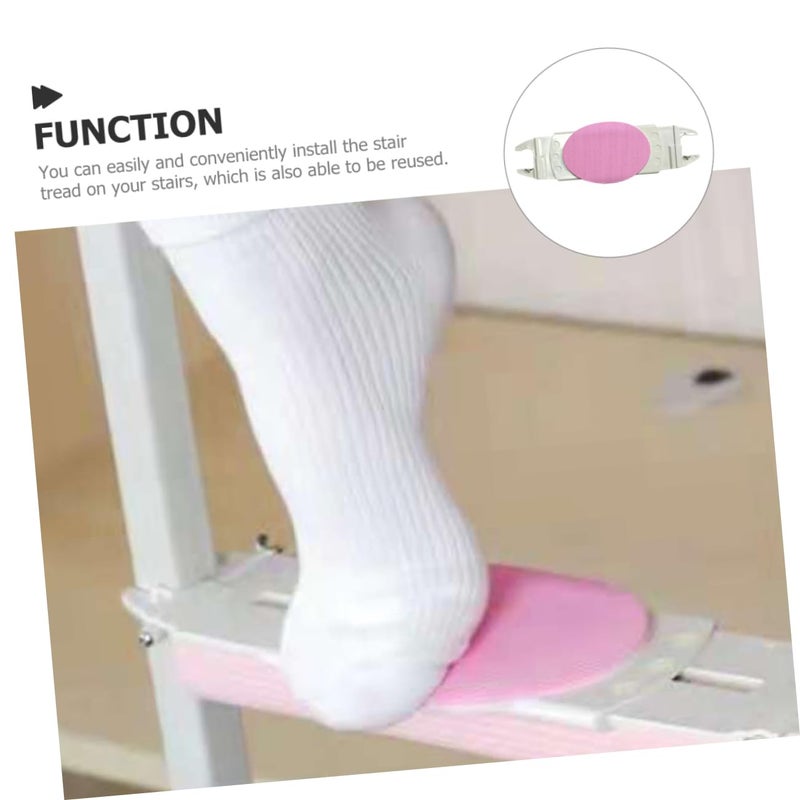 Pink Bunk Bed Ladder Cover Safety Mats Non Slip Stair Treads for Kids - Image 4