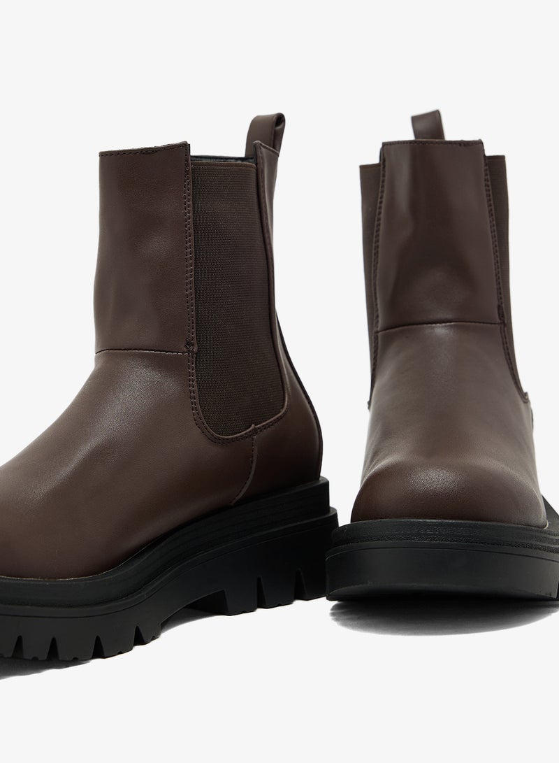 ايلا بوت للكاحل بنعل سميك - Image 4