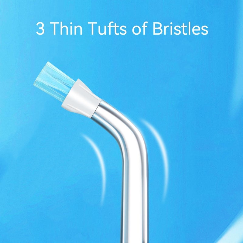 MAKINGTEC Replacement Tips for Waterpik Water Flosser, Plaque Seeker Replacement Tips Compatible with Waterpik Water Flossers, Plaque Remove Brisles Tips - Image 5