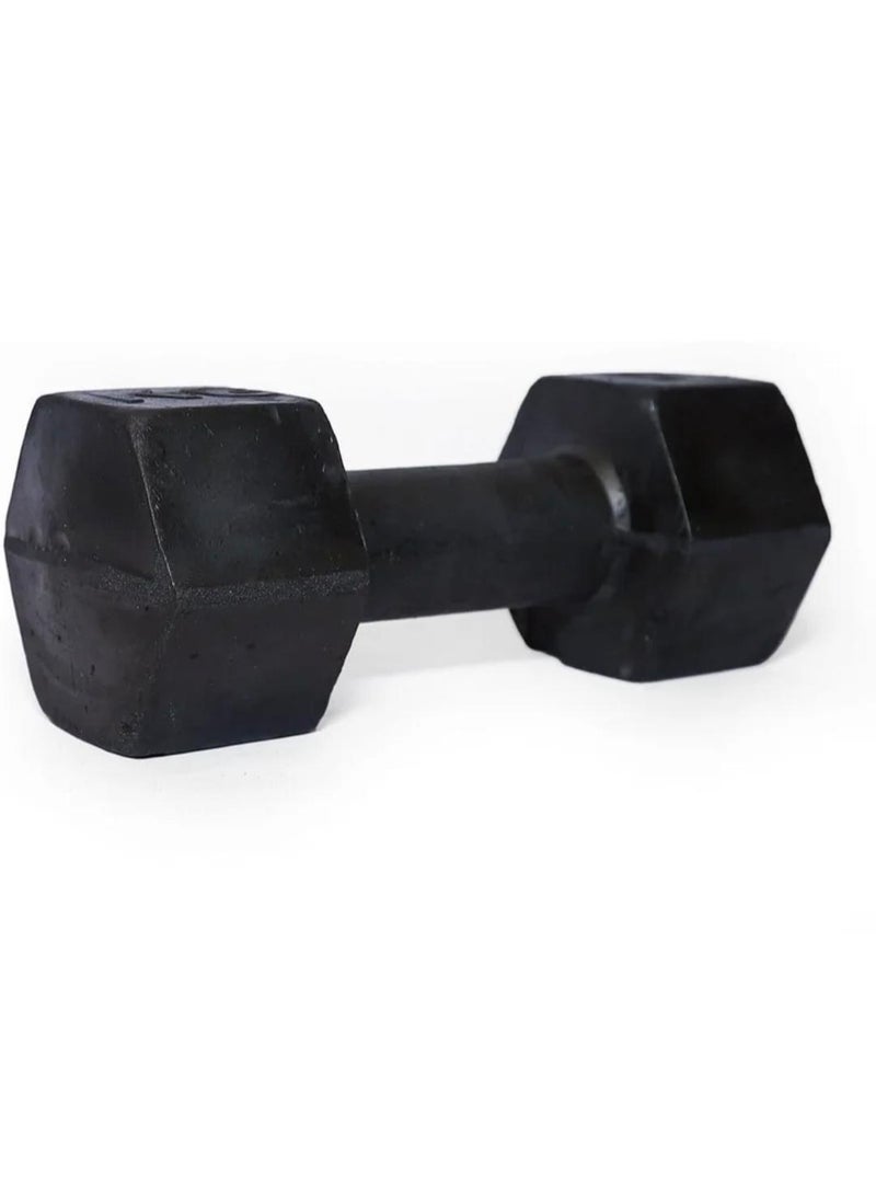 Rubber Dumbbell 10KG(2 PCS) - Image 5