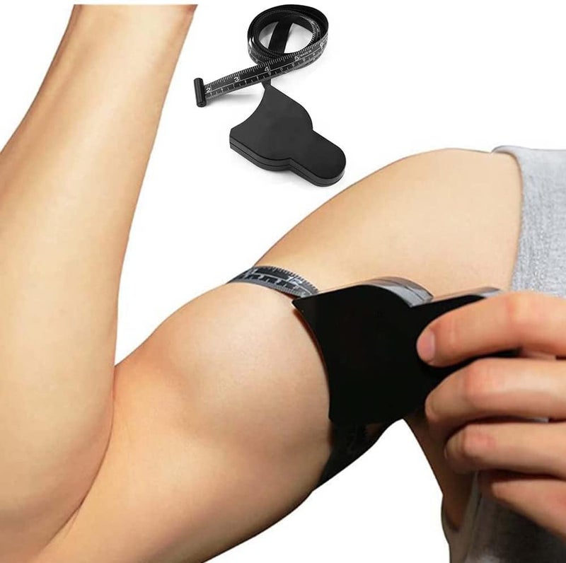 klarako Automatic Telescopic Tape Measure, SelfTightening Body Measuring Ruler, Lock Pin and Push Button Retract, Portable Measurement Ruler for Measuring Waist/ Arms/ Chest/ Thigh (1PC) (1PC) - Image 1