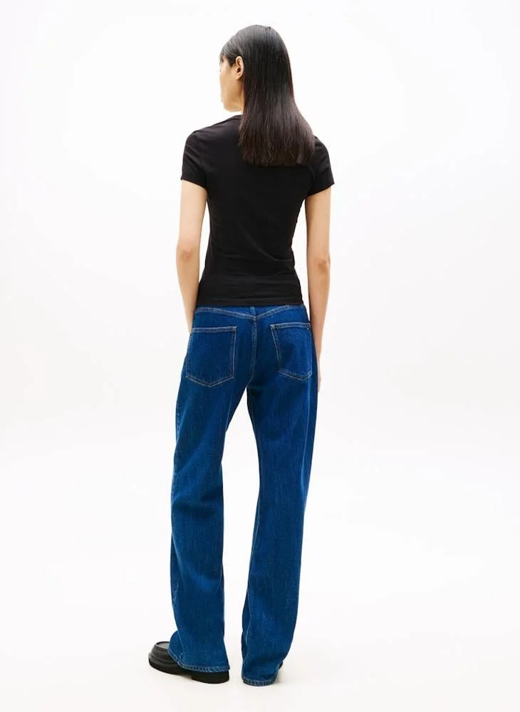 TOMMY JEANS Logo Crew Neck T-Shirt