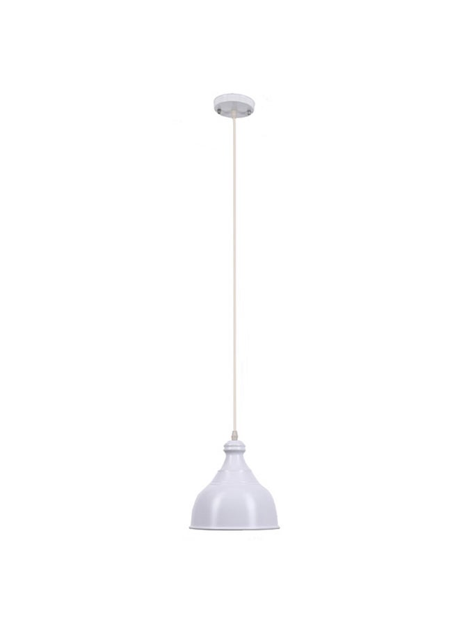 El Rawda Lighting Salina Ceiling Lamp | modern decorative LED E27 pendant light ceiling lamp hanging | suitable for any room | Color: White | Size: 70x22 cm