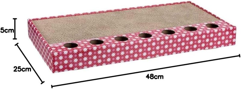 Trixie Cat Scratching Cardboard with Chase Balls - Image 3