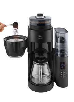 Melitta Aromafresh X Filter Coffee Maker Machine with Integrated Grinder & Glass Jug, Grind & Brew, 1030-06  - Image 3