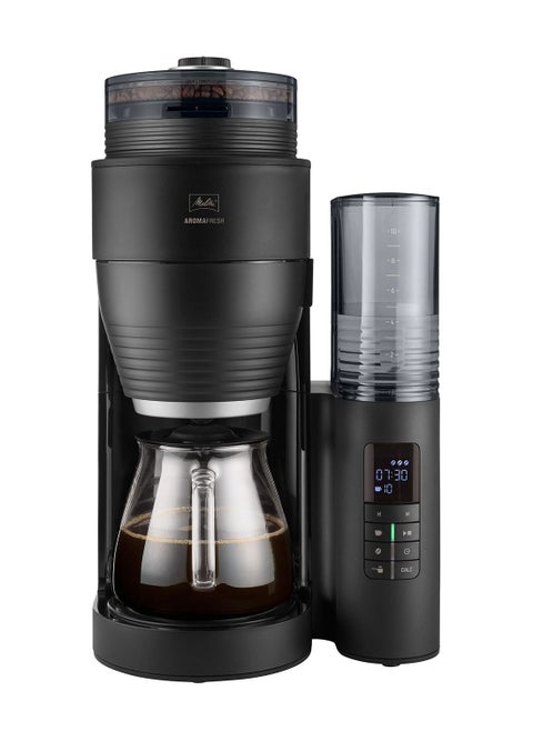 Aromafresh X Filter Coffee Maker Machine with Integrated Grinder & Glass Jug, Grind & Brew, 1030-06