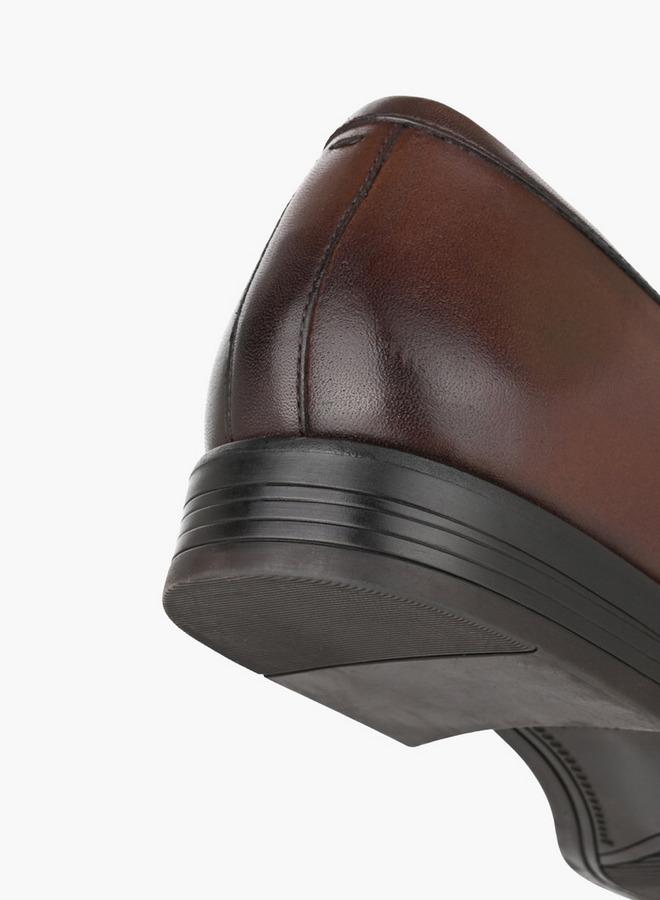 DUCHINI Men Leather Slip-On Loafers - Image 5
